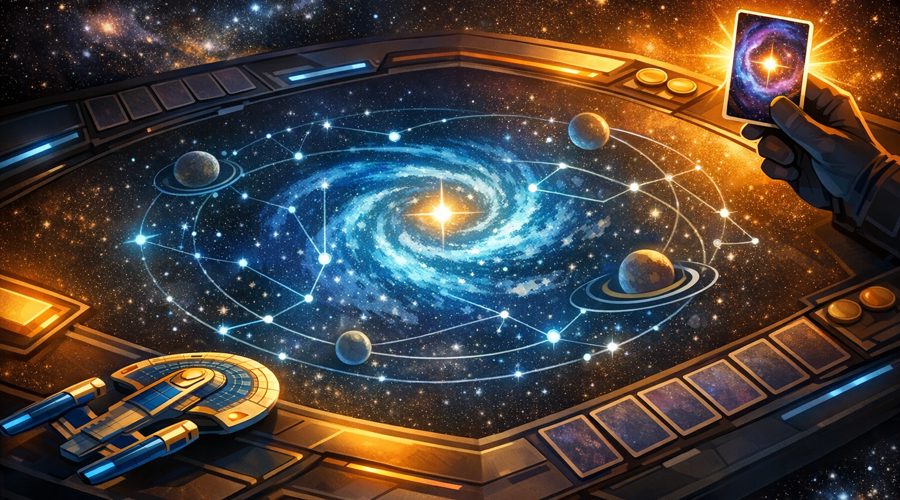 William Shatner and a Star Trek Magic: The Gathering crossover point to a bigger sci-fi nostalgia push