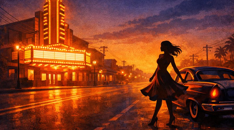 Samara Weaving gives Carolina Caroline a stylish boost as the movie opens and reviews roll in