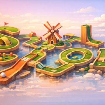 Wordle Help Meets Mini Golf in a New Puzzle Game Twist