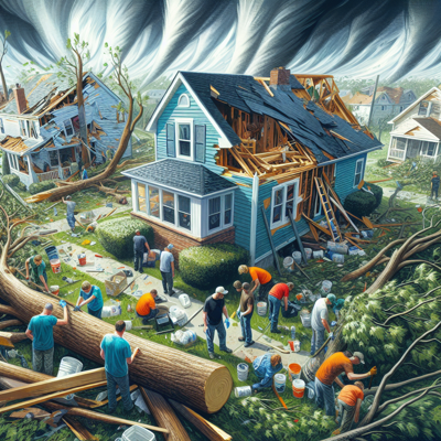 Tornado Damage in Illinois and Wisconsin: A Community's Response