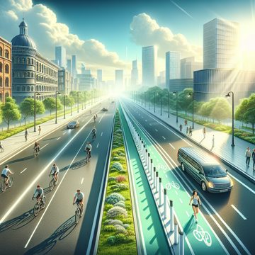 Tower Grove Bike Lane Becomes a Symbol of St. Louis's Changing Streets