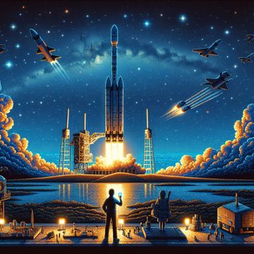 SpaceX rocket launch draws eyes to Falcon Heavy as fans compare space builds and reading habits